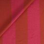 Big Stripe Outdoor fabric in pink and orange