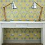 Blue and Yellow Wallpaper