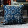 Blue Linen Cushion