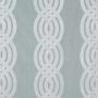 Braid Embroidery Fabric Robin's Egg Blue Duck