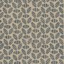 Bumble Bee Linen Fabric Indigo Blue
