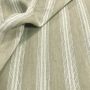 Callow Stripe Fabric Ash Grey Linen