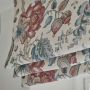 Chatterpie Red and Blue Floral Blinds