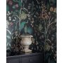 Chellah Wallpaper Charcoal Lifestyle