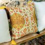 Csardas Printed Linen Cushion