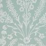 Duck Egg Blue Floral Wallpaper Ashdown 
