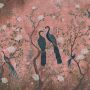 Edo Wall Mural Dusty Pink