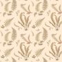 Ferns wallpaper in Parchment