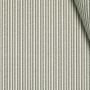 Flo Stripe Cotton Fabric in Charcoal