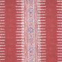 Javanese Stripe Fabric Red and Blue