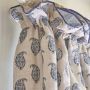 Jessamy Blue Paisley Linen Fabric