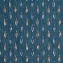 Karenni Ikat Weave Fabric Teal