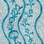 Koralion Wallpaper Aquamarine Turquoise