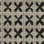 Kutchi Embroidery Fabric Black Gold