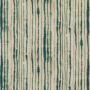 Linear Linen Fabric Teal Green Striped
