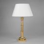 Lotus Leaf Table Lamp in Brass