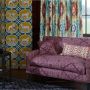 Malang Fabric Plum Sofa