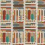 Multicoloured Ikat Curtain Fabric