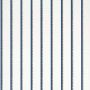 Navy and Cream Striped Wallpaper