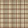 Nevis Wool Fabric Antique Brown Plaid