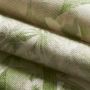 Palm Green Toile Cotton Curtain Fabric