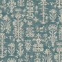 Papyrus Dark Blue Floral Print Wallpaper