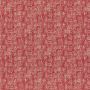 Pomegranate Red Printed Neutral Fabric