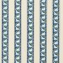 Red Car Fabric Indigo/Linen