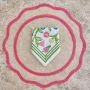 Rice Paper Scalloped Placemat 