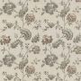 Rye Embroidered Fabric Parchment Neutral Floral