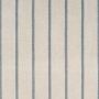Sailing Stripe Linen Fabric Natural Slate Blue Grey