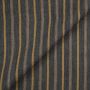 Samoa Stripe Outdoor Fabric Golden Teak Dark Grey