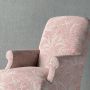  Savernake Pink Leaf Upholstery Fabric