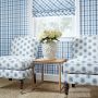 Saybrook Light Blue Check Wallpaper