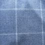 Blue Check Fabric