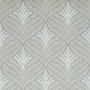Sotherton Wallpaper Grey Leaf Pattern