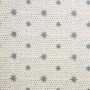 Spot and Star Linen Union Fabric