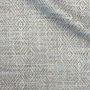 Tarsa Fabric Chalk Blue Geometric Diamond