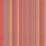 Tudor Stripe Embroidery Fabric Red
