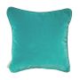 Turquoise Boucle Cushion
