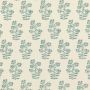 Turquoise Floral Print Fabric