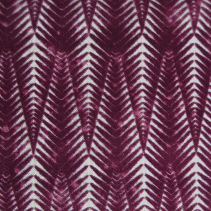 Small Zebra Flock Fabric