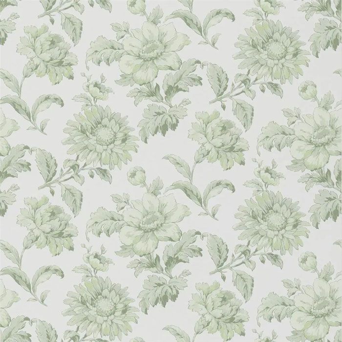 English Garden Floral Wallpaper