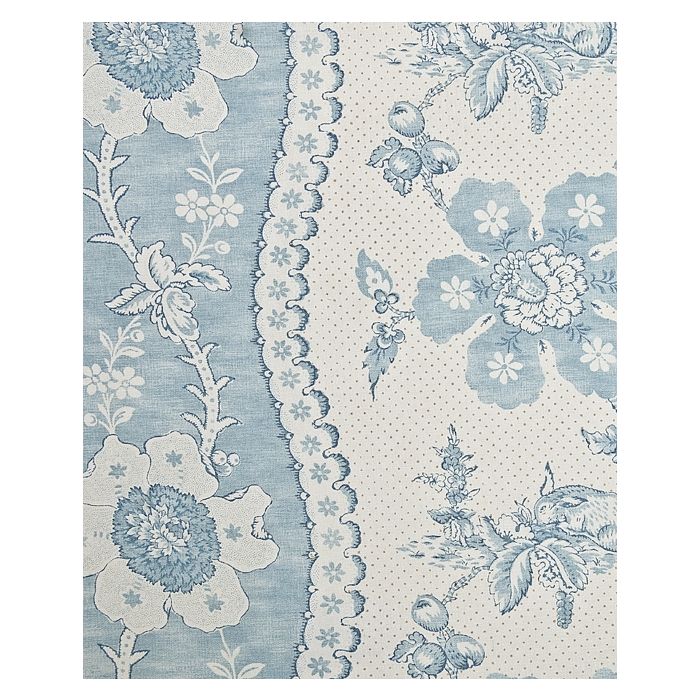 Toile de Lapins Curtain Fabric