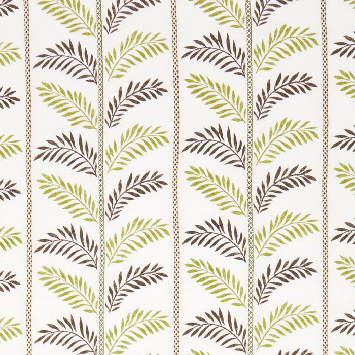 Plumier Embroidered Fabric