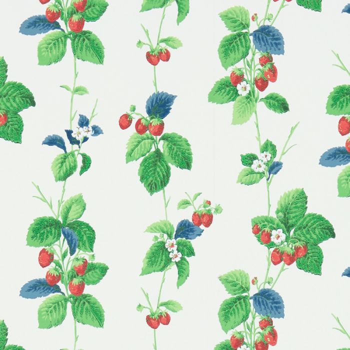 Summer Strawberries Wallpaper