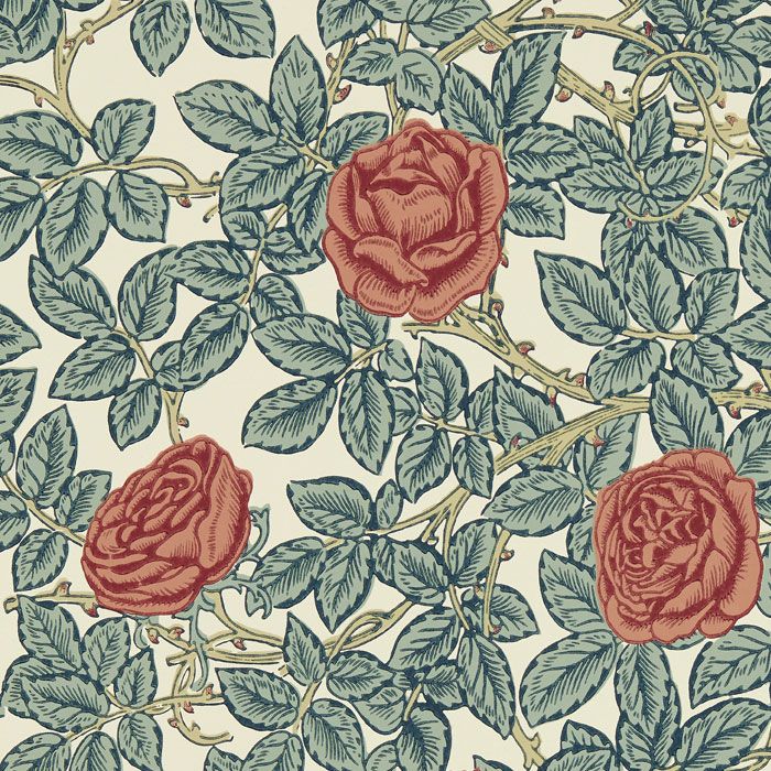 Rambling Rose Wallpaper