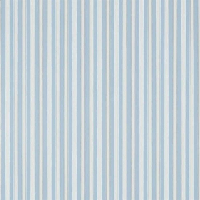 New Tiger Stripe Wallpaper Blue Ivory