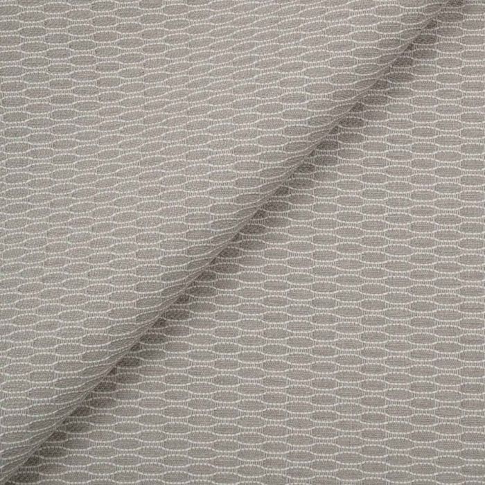 Tortola Outdoor Fabric Flax Neutral Geometric