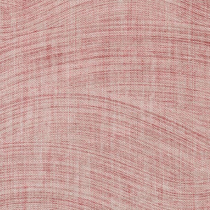 Wave Linen Fabric Red Purple Pink